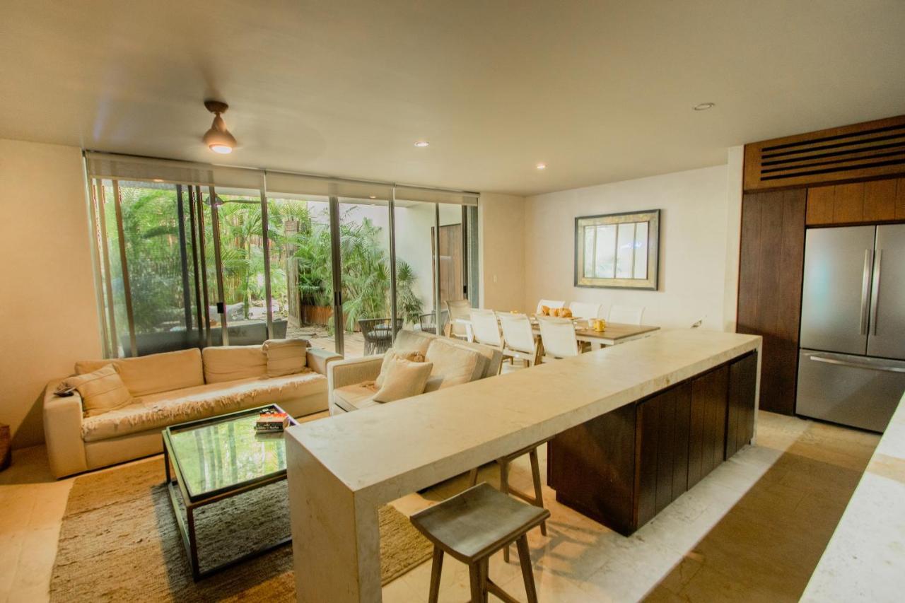 Ideal 4 Groups Aldeazama 2Br 10Pax Apt Papaya Playa Tulum Pueblo Buitenkant foto