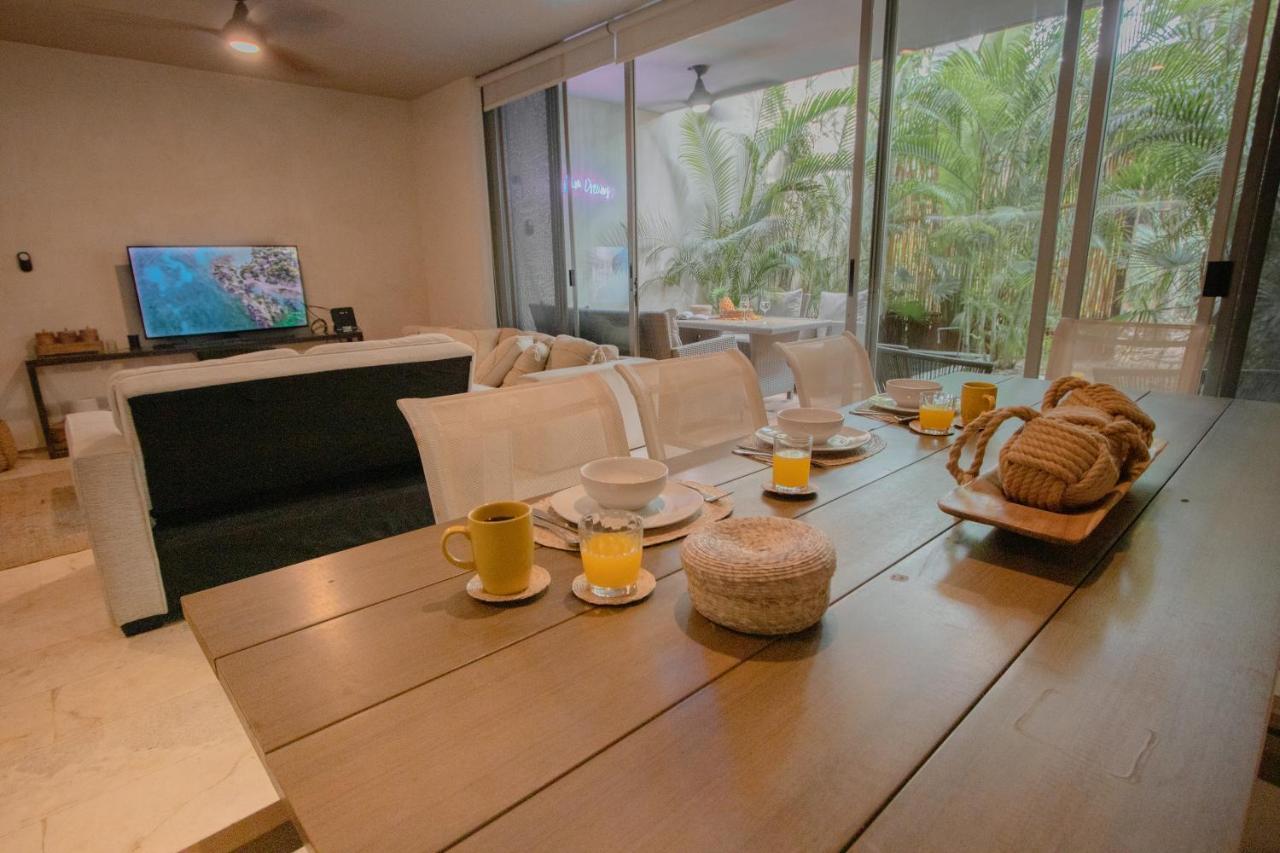 Ideal 4 Groups Aldeazama 2Br 10Pax Apt Papaya Playa Tulum Pueblo Buitenkant foto